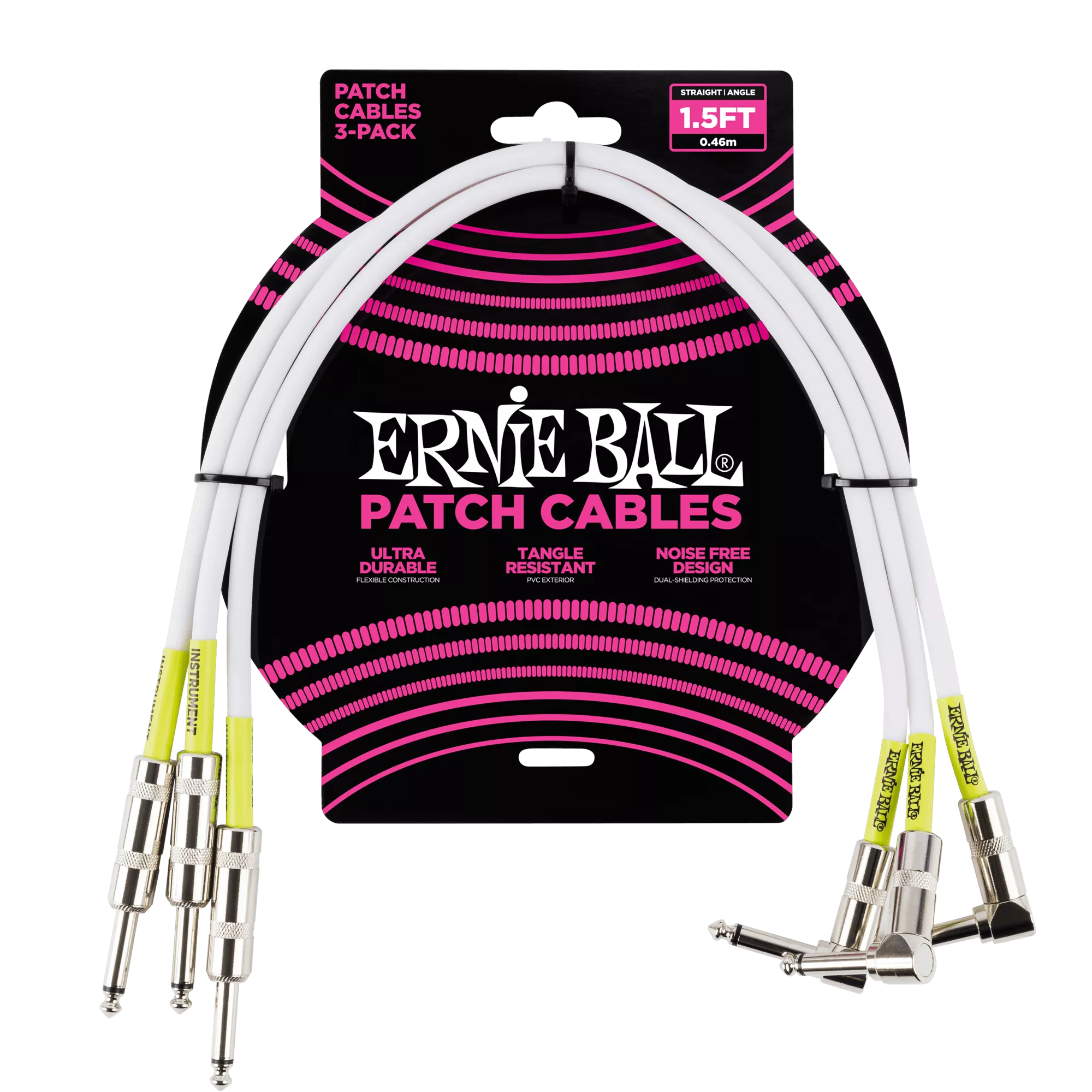 1-5-straight-angle-patch-cable-3-pack-white 1.5′ Straight / Angle Patch Cable 3-pack – White