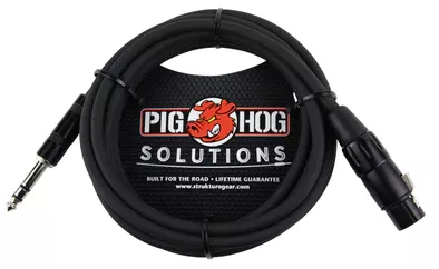 10ft TRS(M)-XLR(F) Balanced Cable