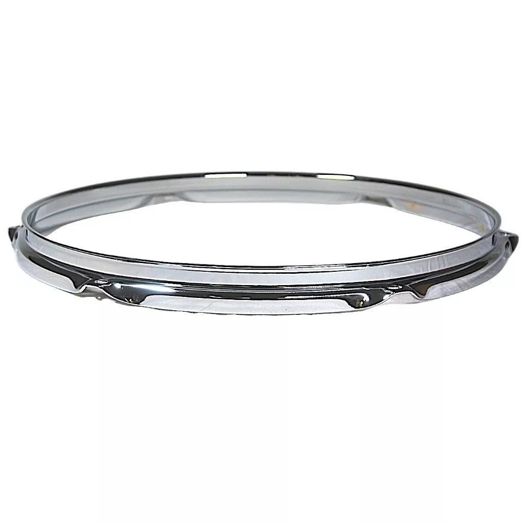 12"6 Hole 2.3 mm Hoop – Chrome