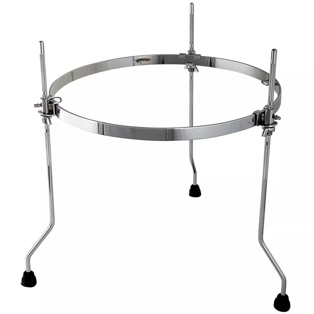 14" 8 Lug DSS Floor Tom Iso Suspension Mount - Chrome