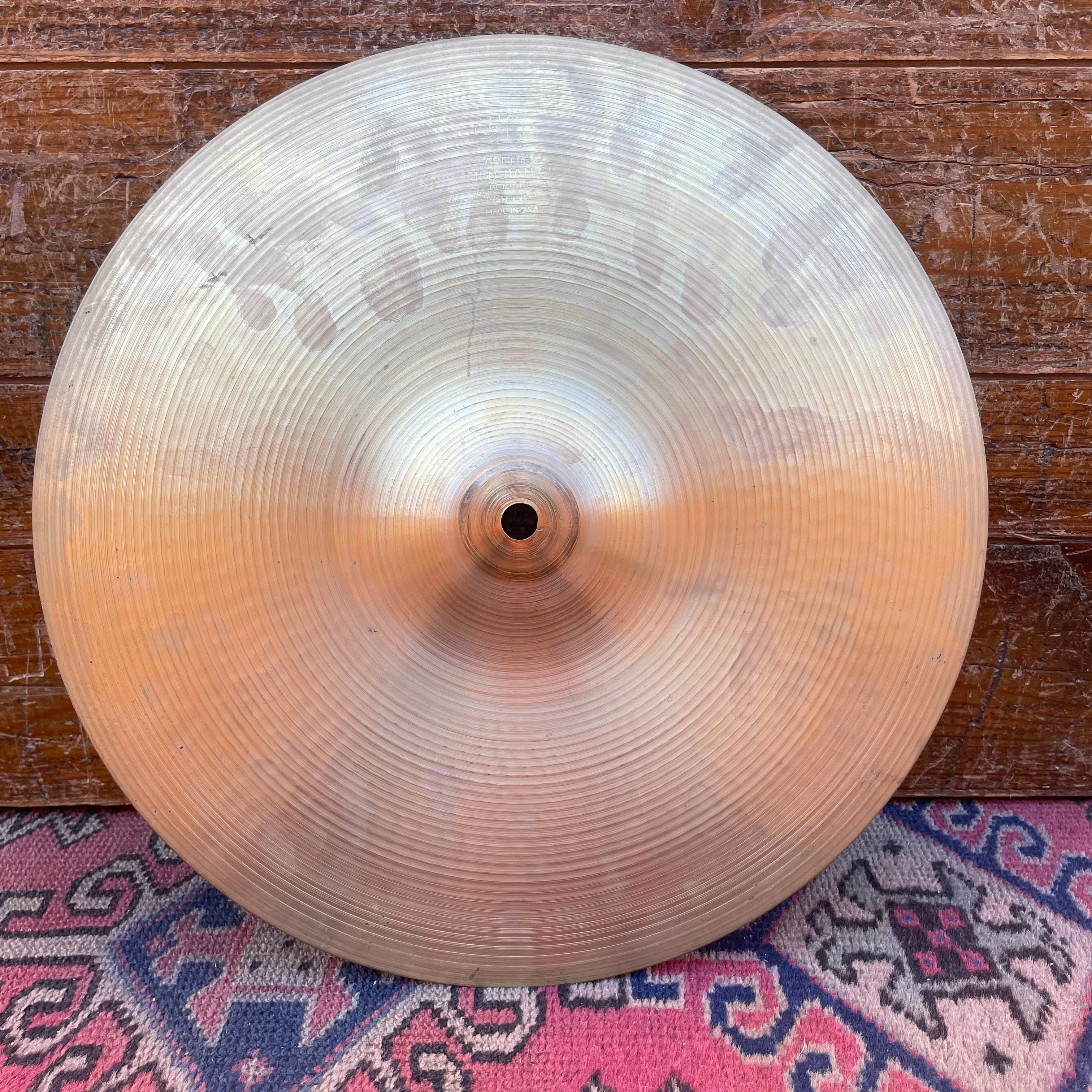 14-zildjian-1960s-new-beat-bottom-hi-hat-1216g 14" Zildjian A 1960s New Beat Bottom Hi-Hat 1216g