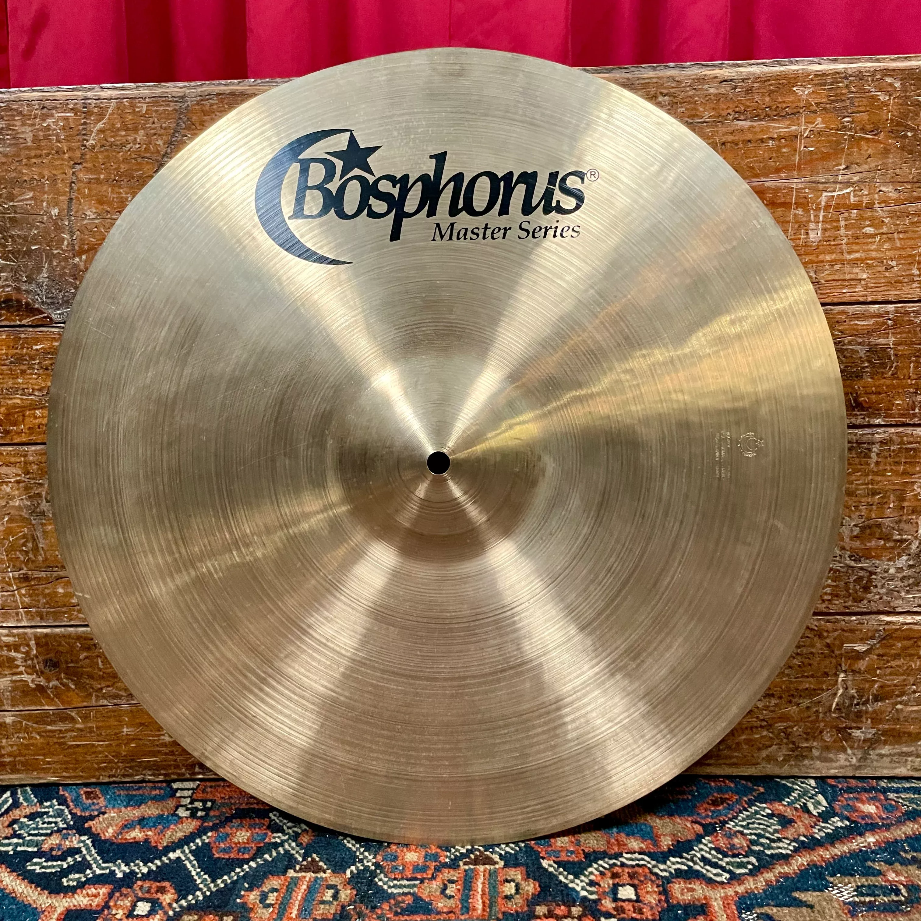 18" Bosphorus Master Series Crash Cymbal 1234g *Video Demo*