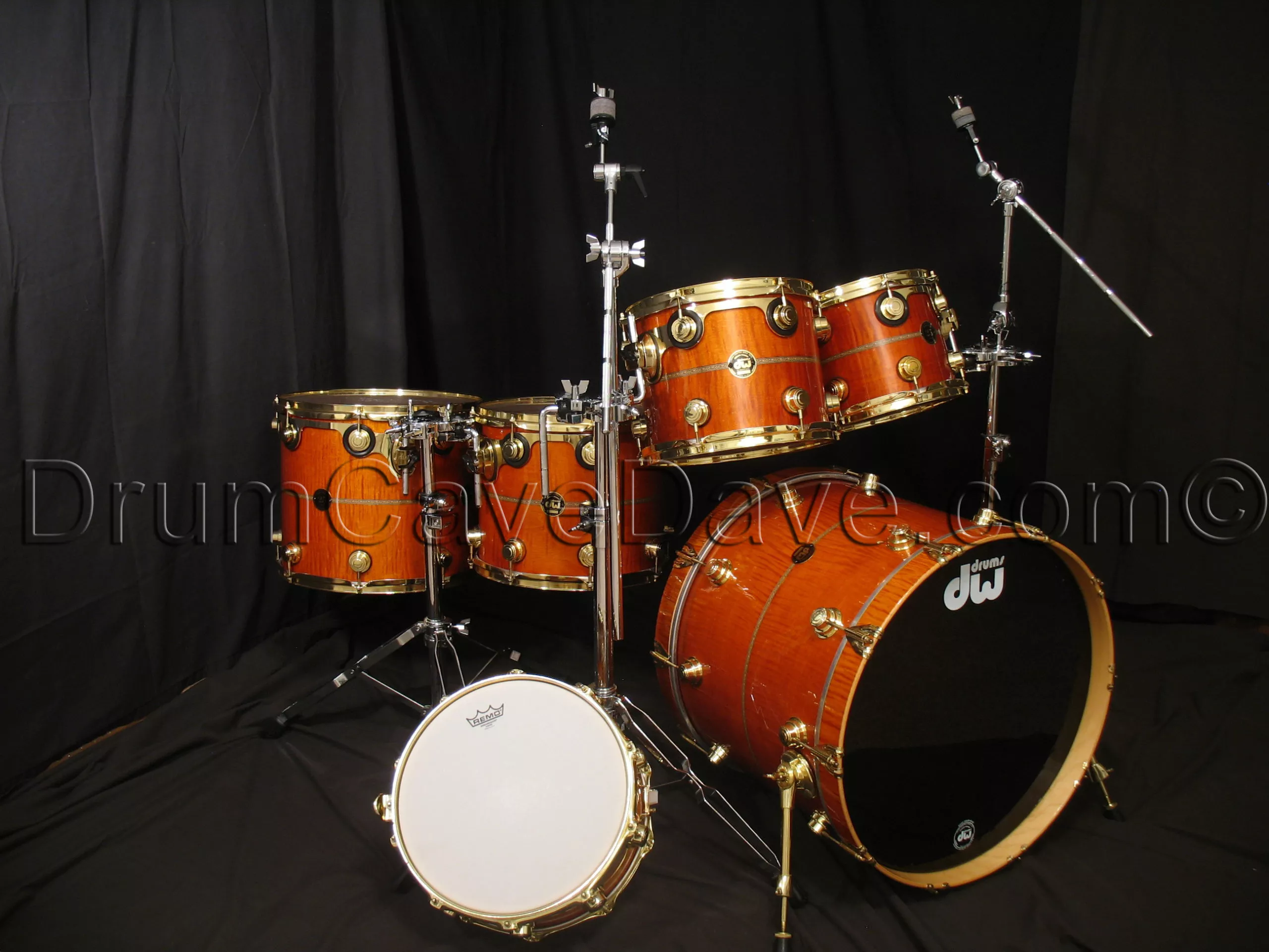 1997-dw-collectors-25th-anniversary-fiddleback-curly-maple-shell-pack-1-100 1997 DW COLLECTORS 25th ANNIVERSARY FIDDLEBACK CURLY MAPLE SHELL PACK, 1 of 100!