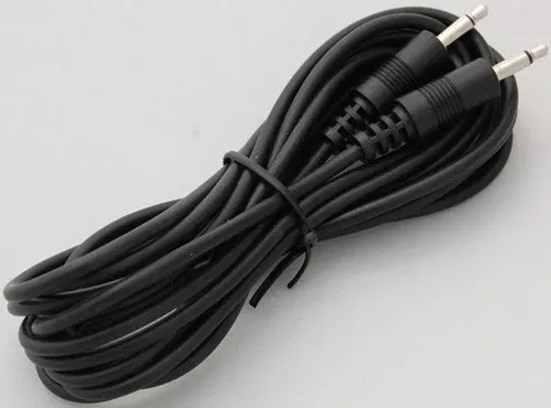 3.5mm Patchcord - 10 FOOT single (black)