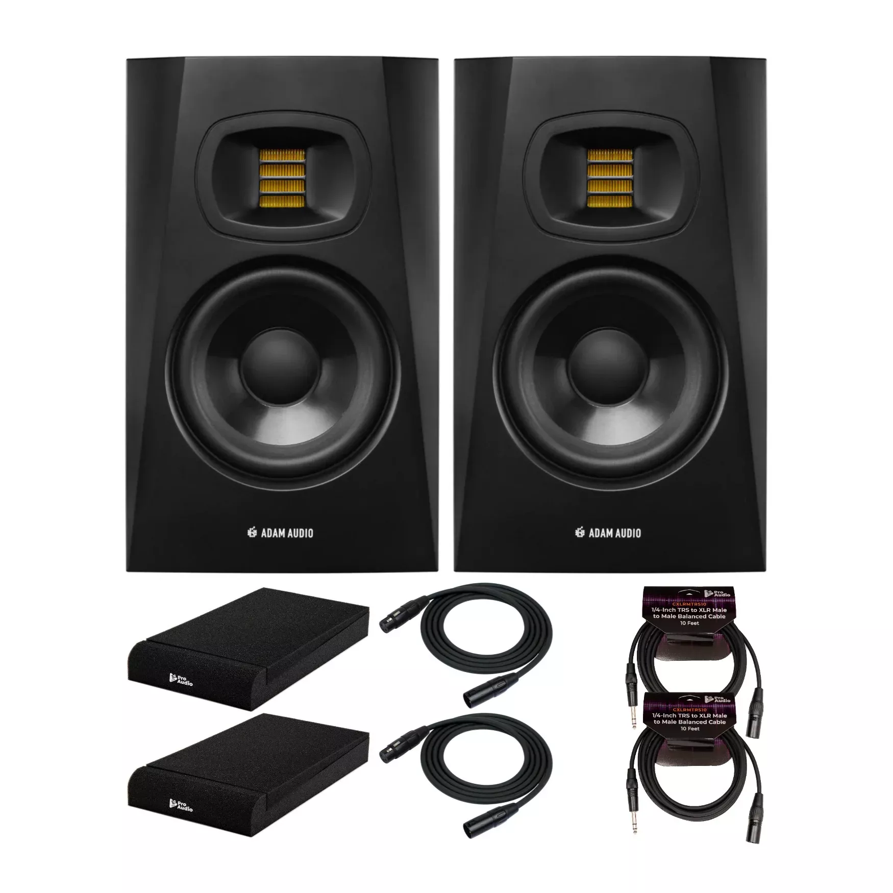 adam-audio-t7v-7-inch-powered-studio-monitor-2-pack-with-pads-cables Adam Audio T7V 7-Inch Powered Studio Monitor (2-Pack) with Pads and Cables