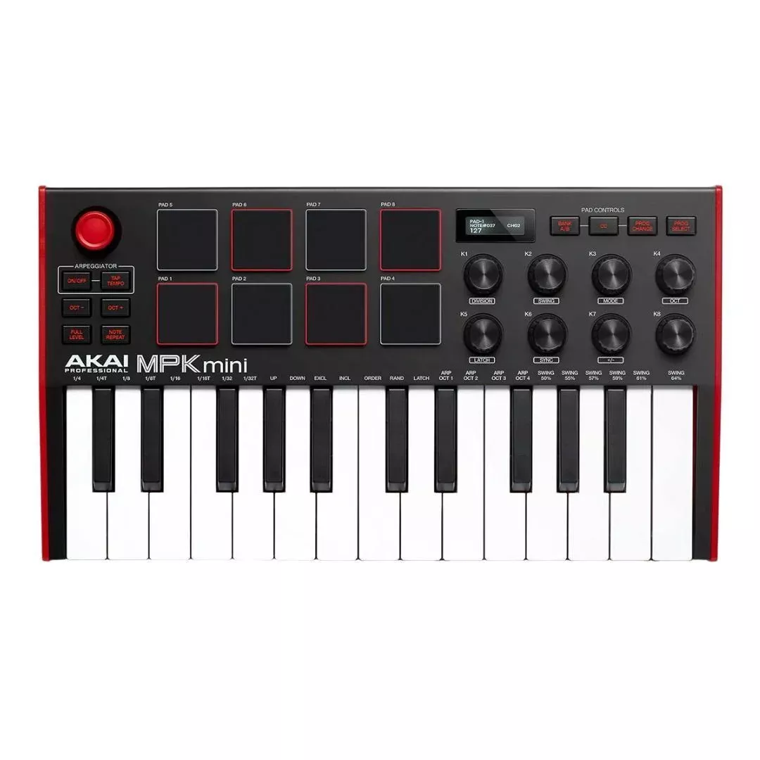 akai-professional-mpk-mini-mk-iii-25-key-midi-keyboard-controller Akai Professional MPK Mini MK III 25-key MIDI Keyboard Controller