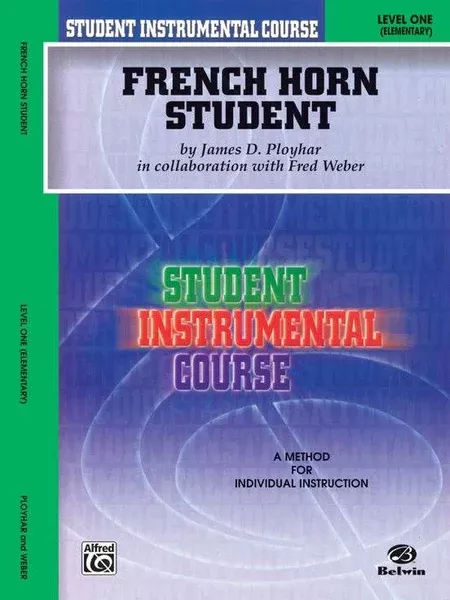 alfred-bic00151a-student-instrumental-course-french-horn-student-level-i ALFRED BIC00151A Student Instrumental Course: French Horn Student Level I