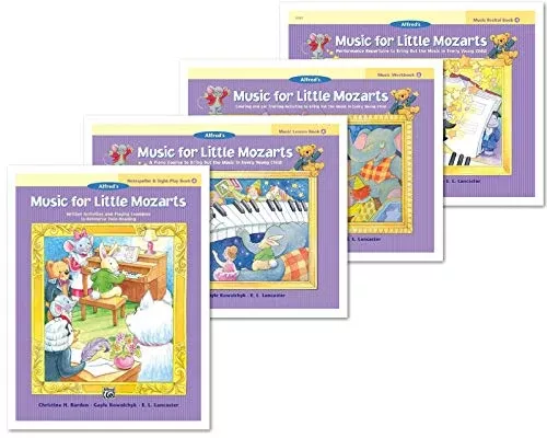 alfred-music-little-mozarts-package-4 Alfred Music for Little Mozarts Package 4