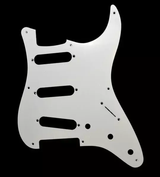 Allparts PG-0550-025 White Pickguard for Stratocaster