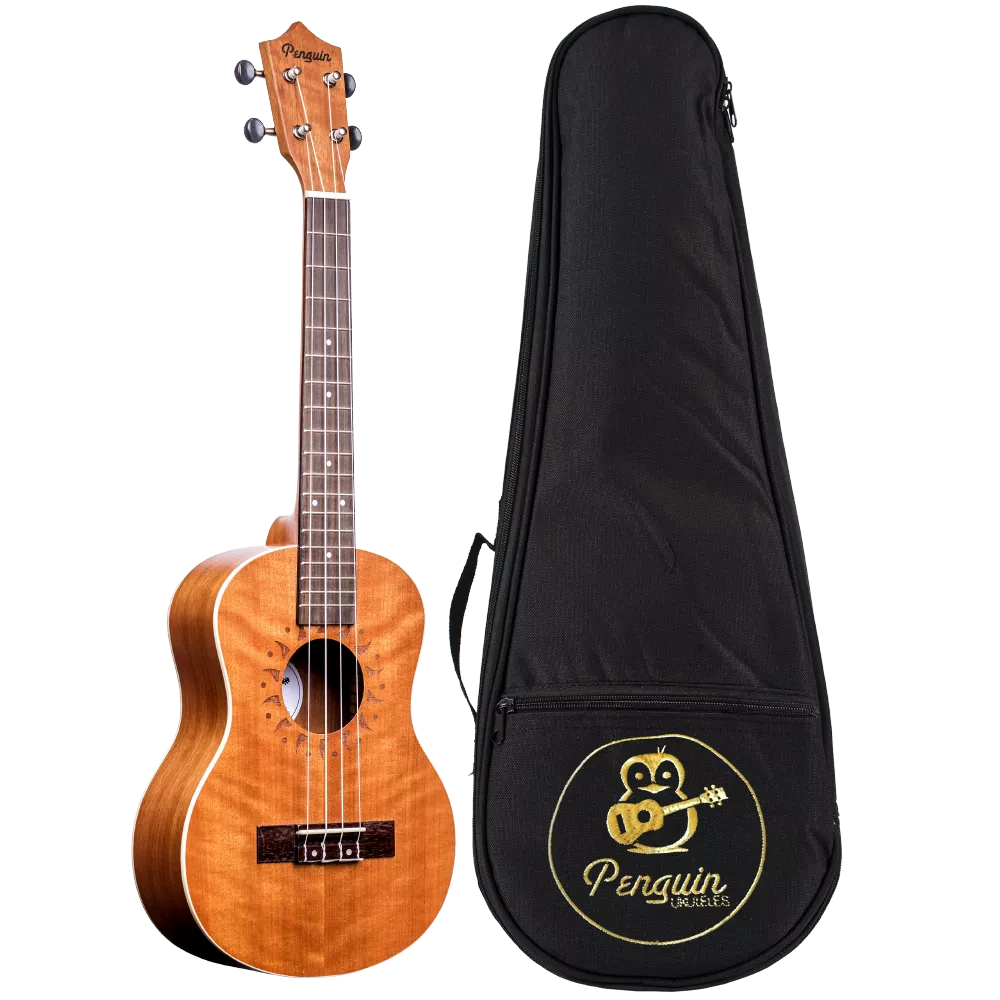 Amahi PENGUIN Tenor Ukulele (w/Deluxe Bag)