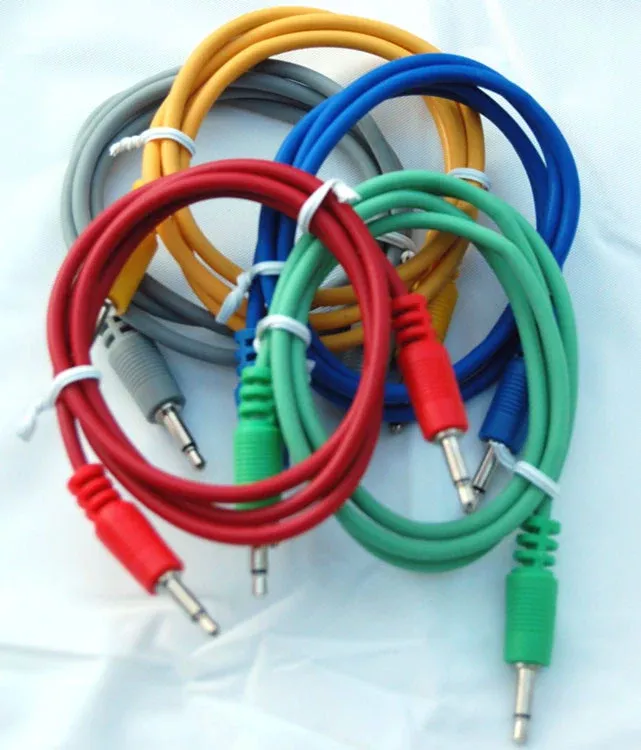 Analogue Systems 3.5mm Patchcord - 30 inch 5-pack (colors)
