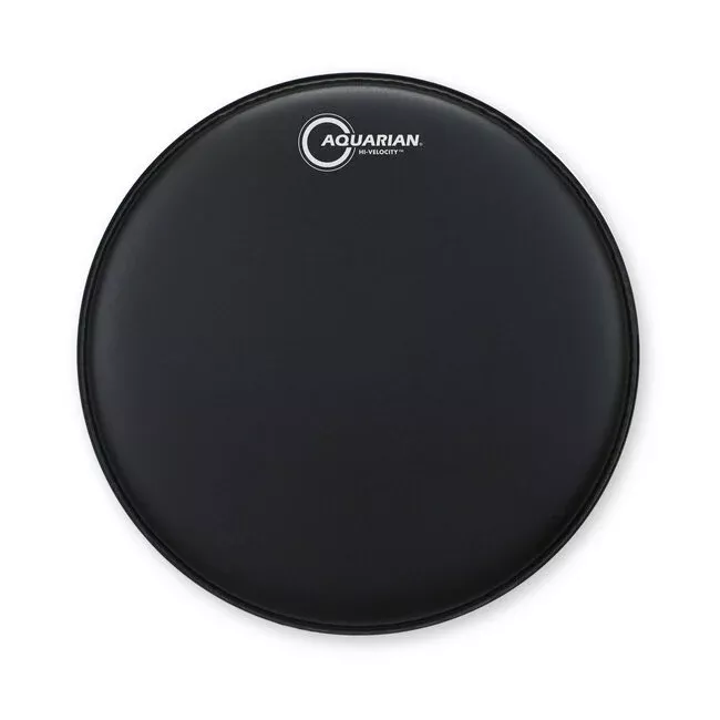 aquarian-hi-velocity-black-snare-batter-drumhead-14 Aquarian Hi-Velocity Black Snare Batter Drumhead 14"