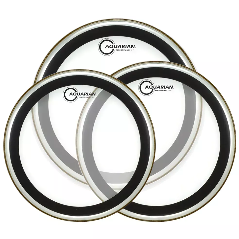 aquarian-performance-ii-clear-pack-10-12-14 Aquarian Performance II Clear Pack 10", 12" & 14"