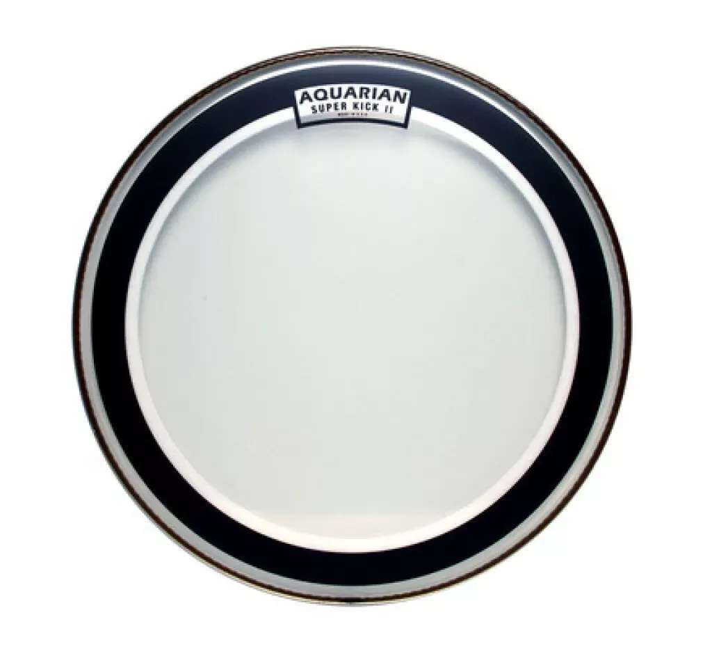 aquarian-superkick-ii-skii20-20-bass-drum-head-clear Aquarian Superkick II SKII20 20" Bass Drum Head Clear
