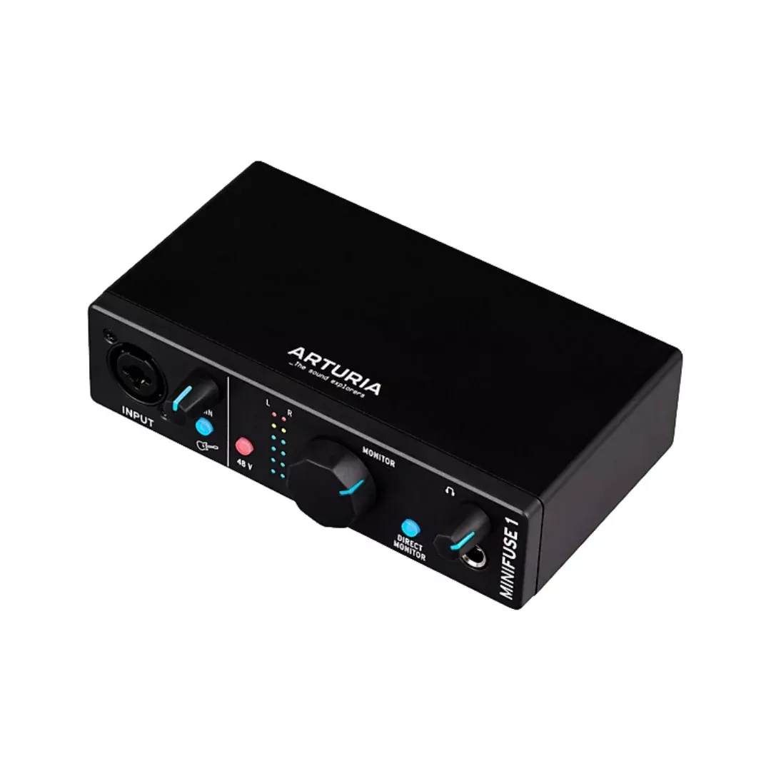 Arturia MiniFuse 1 Audio Interface (Black)