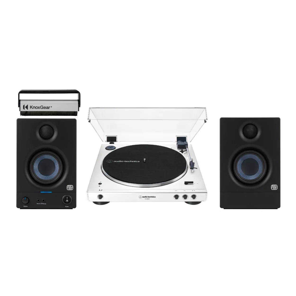 audio-technica-at-lp60xbt-ww-automatic-turntable-white-with-speakers-bundle Audio-Technica AT-LP60XBT-WW Automatic Turntable (White) with Speakers Bundle