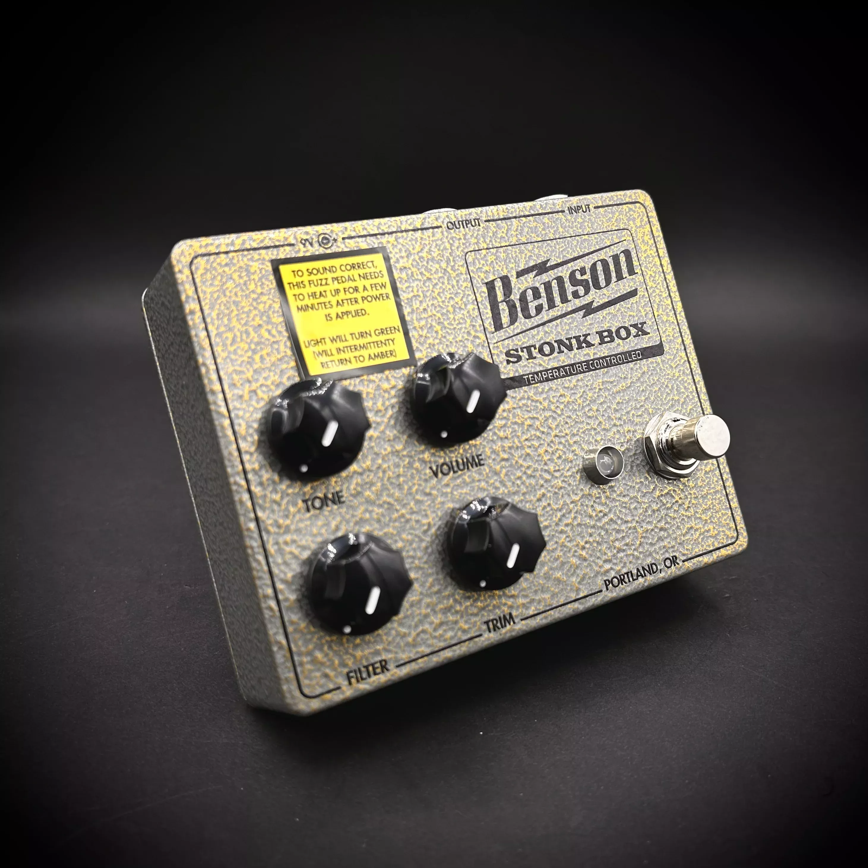 benson-amps-stonk-box-fuzz Benson Amps Stonk Box Fuzz