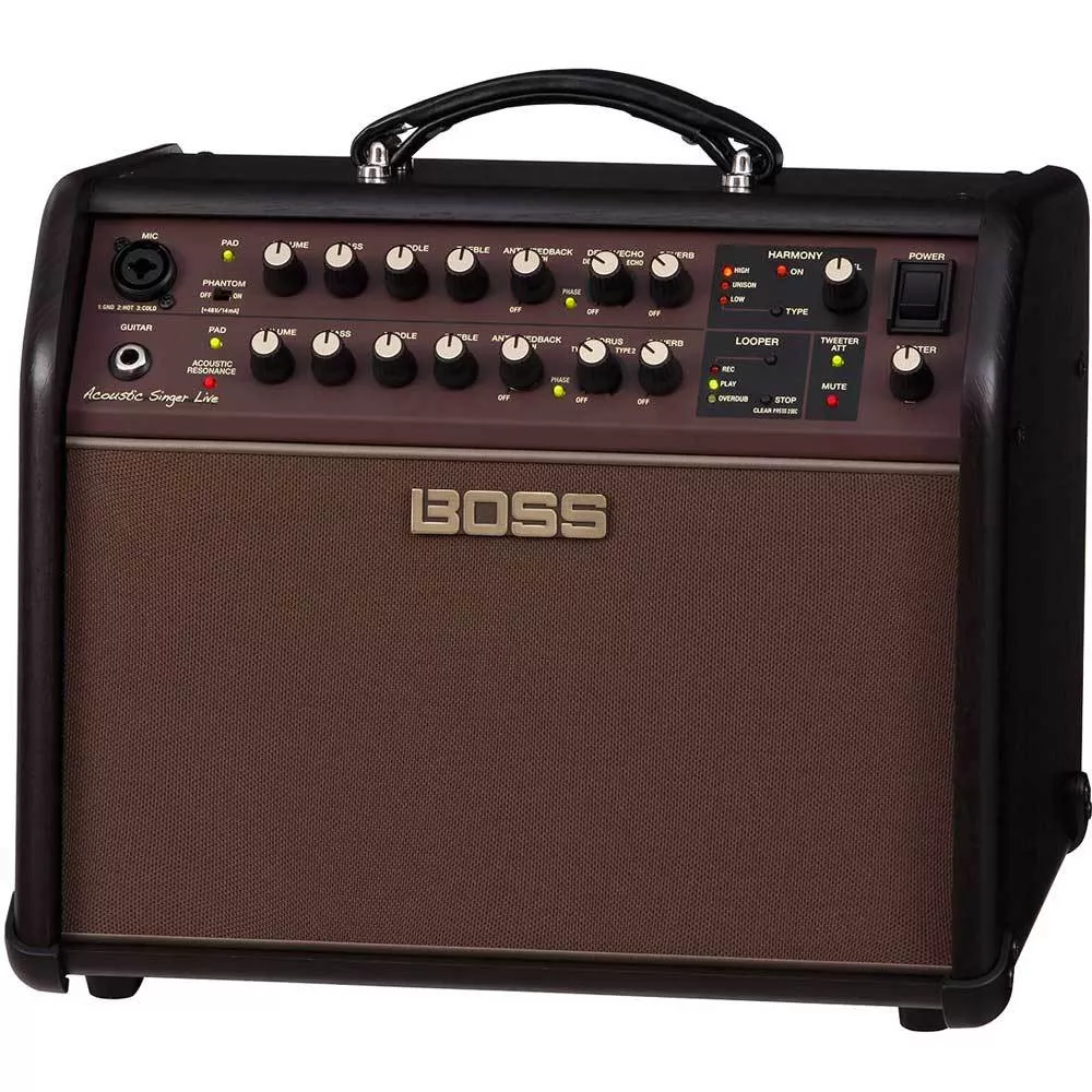 boss-acoustic-singer-live-60w-acoustic-combo-amplifier Boss Acoustic Singer Live 60W Acoustic Combo Amplifier