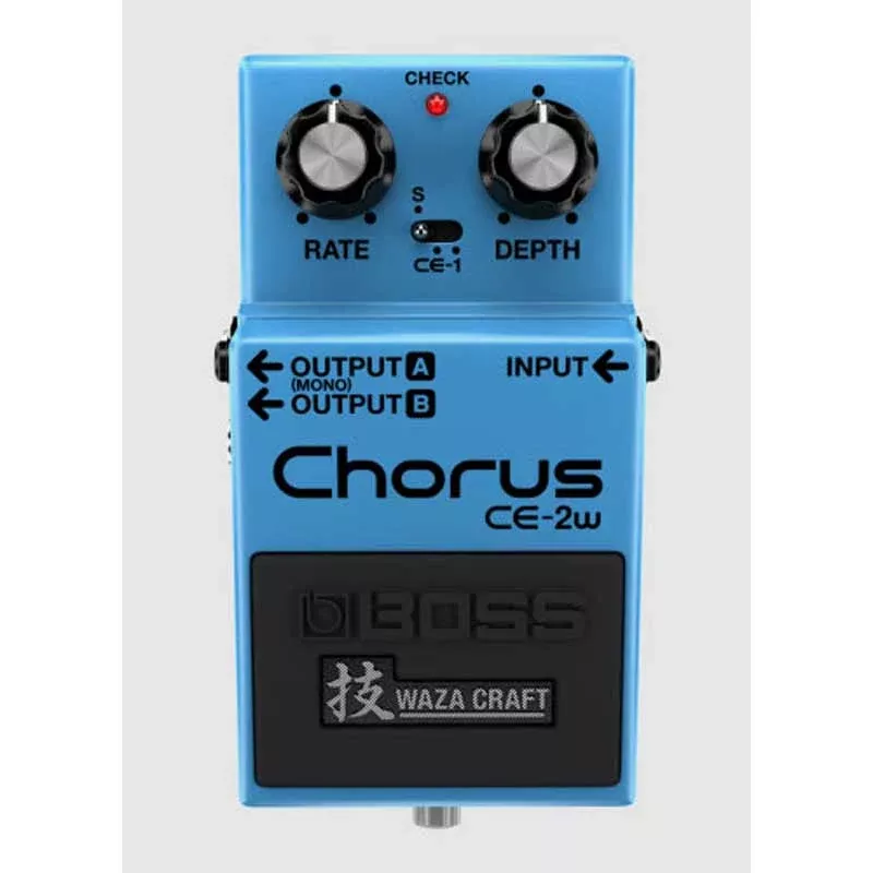 boss-ce-2w-waza-craft-chorus-effects-pedal Boss CE-2w Waza Craft Chorus Effects Pedal