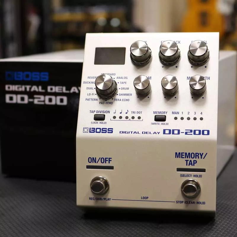 boss-dd-200-digital-delay-pedal Boss DD-200 Digital Delay Pedal