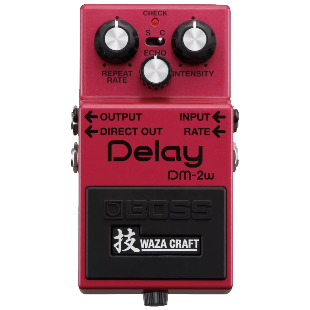 boss-dm-2w-delay-pedal-waza-craft BOSS DM-2W Delay Pedal - Waza Craft