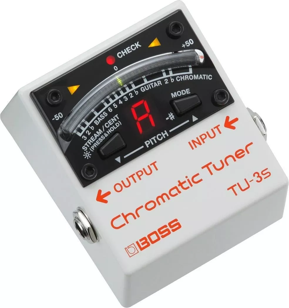 Boss TU-3s Mini Guitar and Bass Tuner