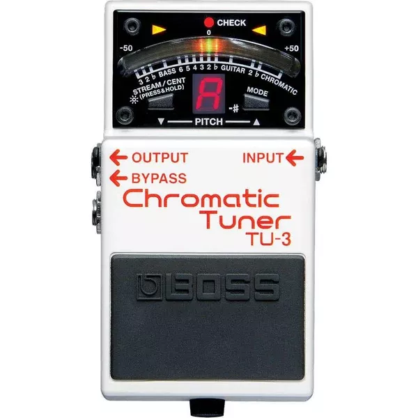 boss-tu3-compact-pedal-tuner BOSS TU3 Compact Pedal Tuner