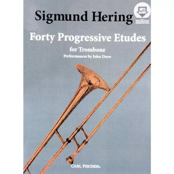 carl-fischer-o4441x-forty-progressive-etudes-trombone CARL FISCHER O4441X Forty Progressive Etudes For Trombone