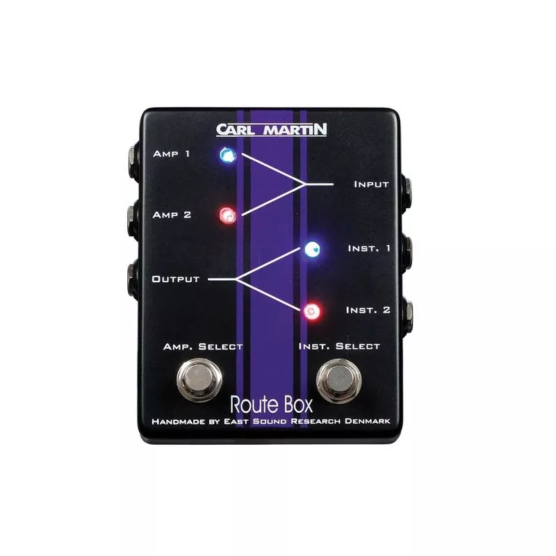 Carl Martin Guitar Route Box Double A/B Footswitch – CM0110