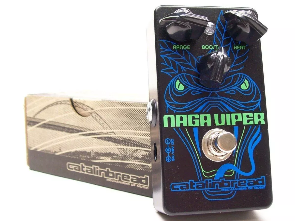 catalinbread-naga-viper-treble-boost-effects-pedal Catalinbread Naga Viper Treble Boost Effects Pedal