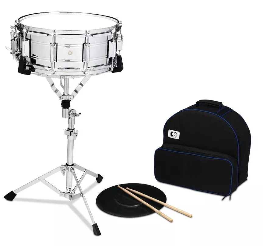 cb-percussion-snare-drum-kit-with-deluxe-backpack-is678bp CB Percussion Snare Drum Kit with Deluxe Backpack - IS678BP