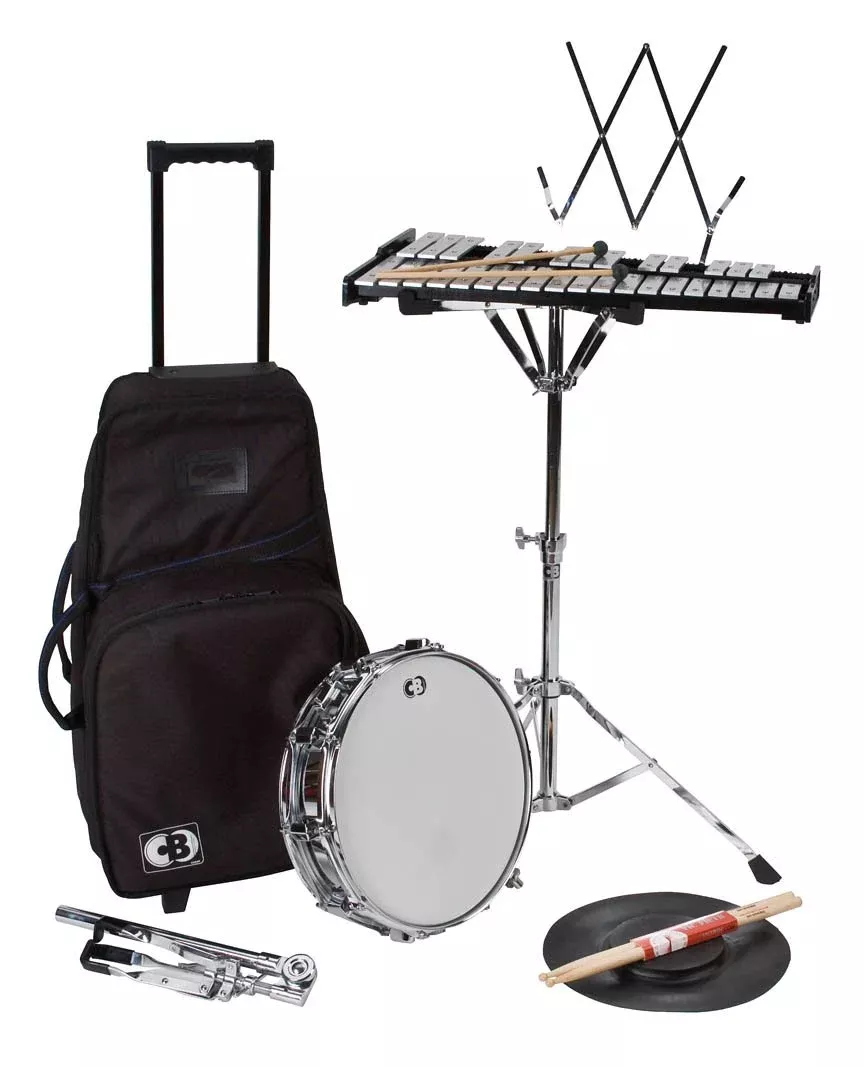 cb-percussion-traveler-snare-percussion-kit-7106 CB Percussion Traveler Snare/Percussion Kit - 7106