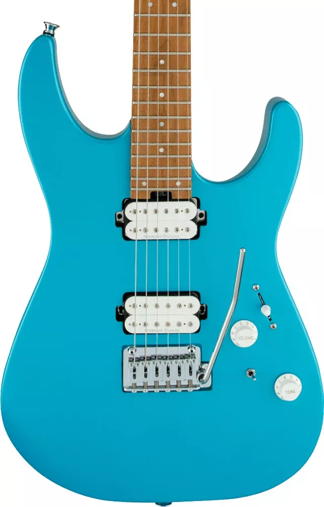 charvel-pro-mod-dk24-hh-2pt-cm-matte-blue-frost Charvel Pro-Mod DK24 HH 2PT CM - Matte Blue Frost