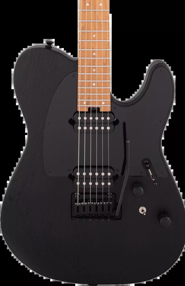 charvel-pro-mod-so-cal-style-2-24-hh-2pt-cm-in-black-ash Charvel Pro-Mod So-Cal Style 2 24 HH 2PT CM in Black Ash