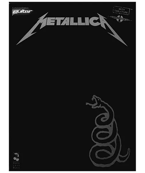 cherry-lane-02501195-metallica-black CHERRY LANE 02501195 Metallica - Black