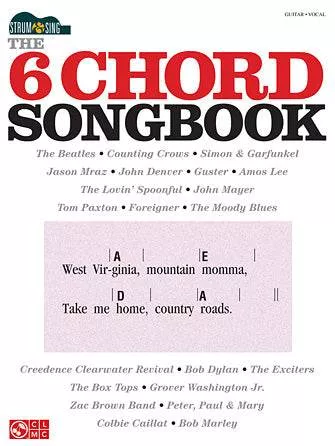 cherry-lane-02502277-6-chord-songbook CHERRY LANE 02502277 The 6-Chord Songbook