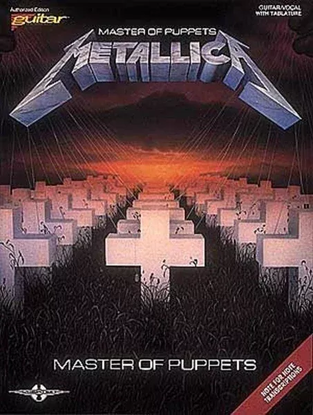 cherry-lane-02507920-metallica-master-puppets CHERRY LANE 02507920 Metallica - Master of Puppets