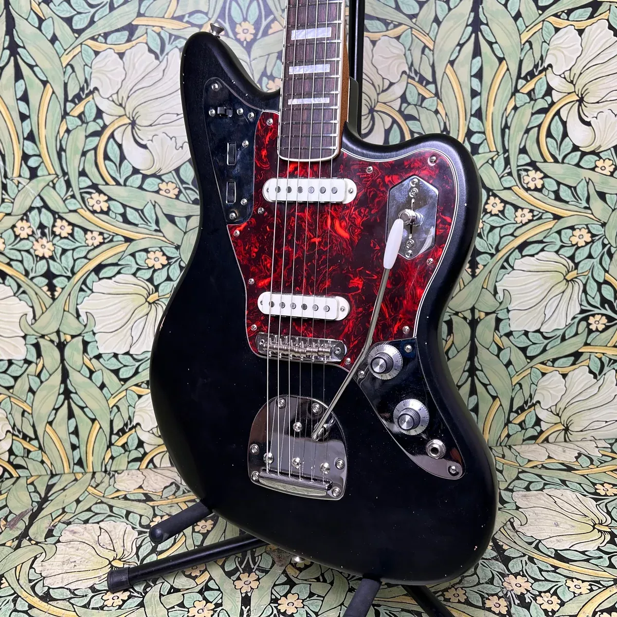 cofer-guitars-custom-jag-style-satin-black Cofer Guitars Custom Jag Style Satin Black