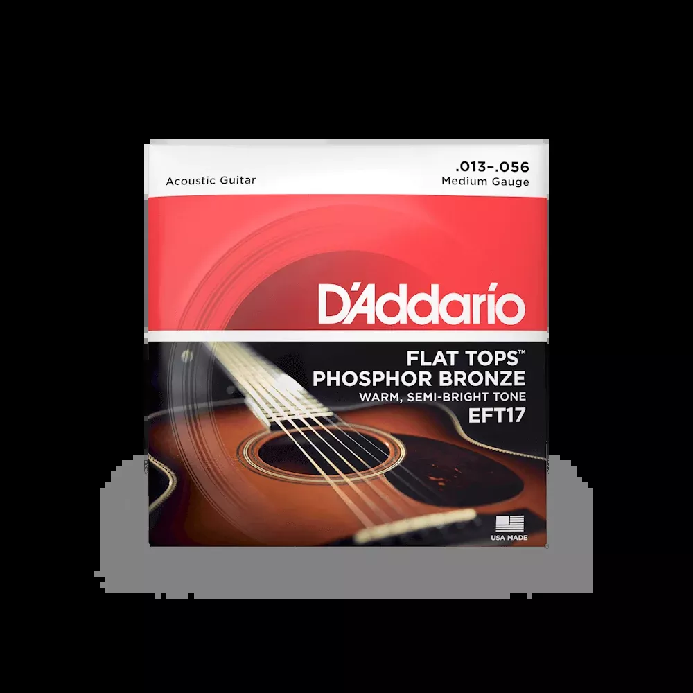 d-addario-eft17-13-56-flat-tops-phosphor-bronze-acoustic-guitar-string-set D'Addario EFT17 13-56 Flat Tops Phosphor Bronze Acoustic Guitar String Set
