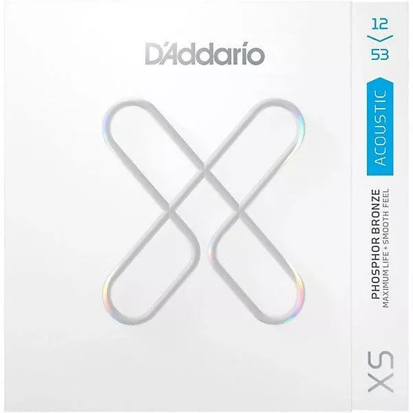 d-addario-xs-acoustic-phosphor-bronze-strings-light-12-53 D'Addario XS Acoustic Phosphor Bronze Strings Light (12-53)