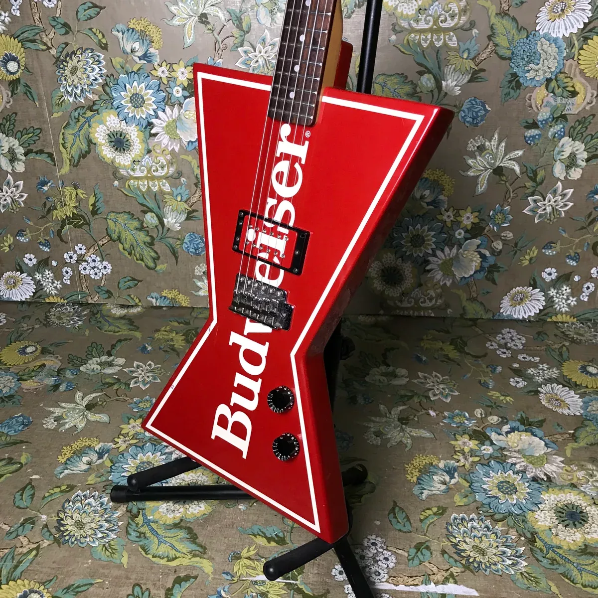 dean-bowtie-budweiser-promo-guitar-1980s Dean Bowtie Budweiser Promo Guitar 1980s