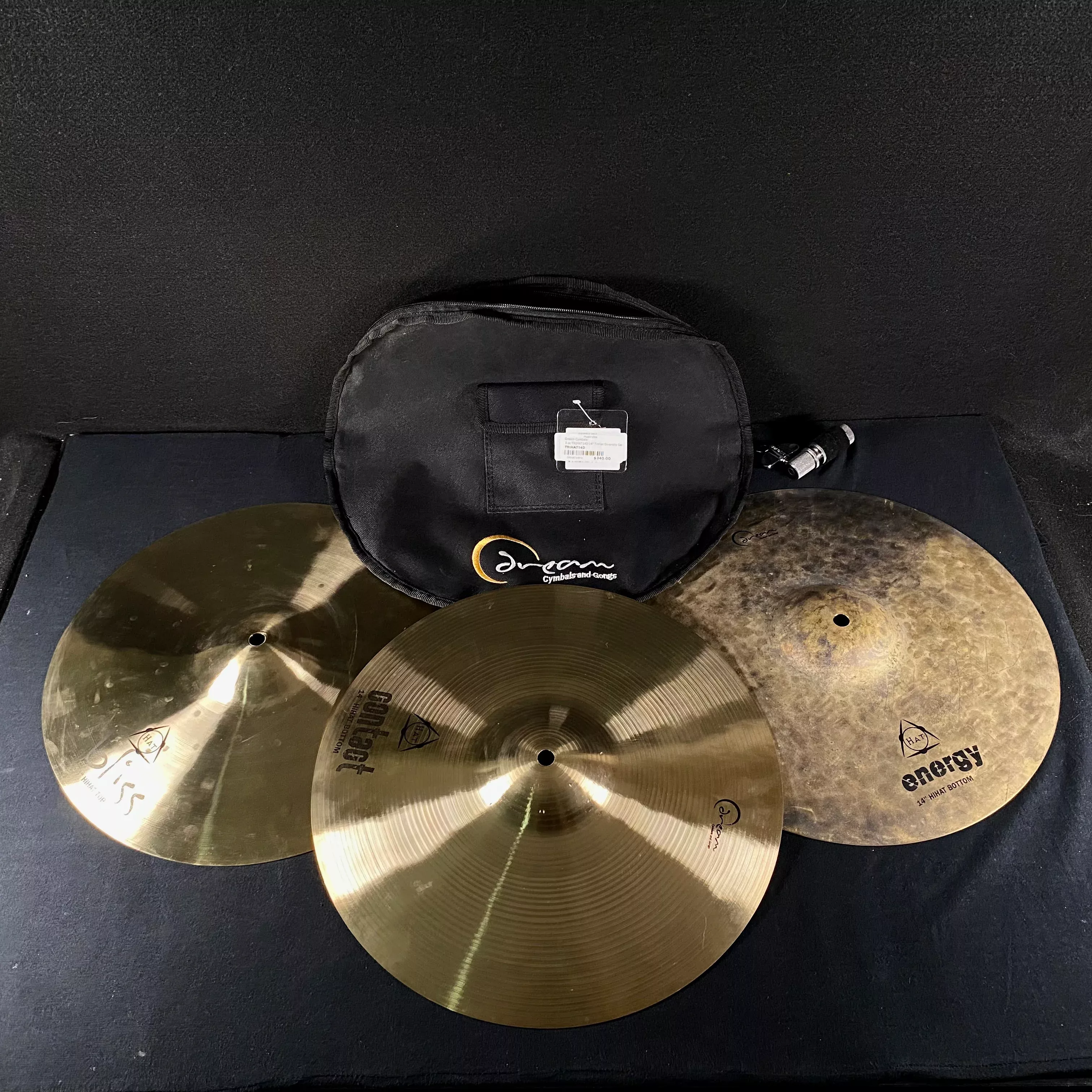 dream-cymbals-3-pc-trihat-14d-14-diversity-series Dream Cymbals 3 pc TriHat 14D 14” Diversity Series