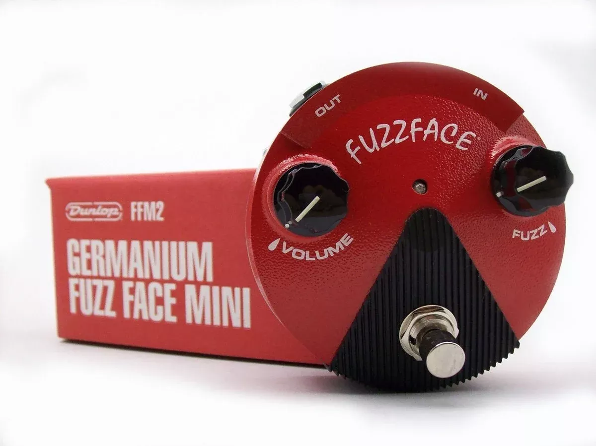 dunlop-ffm2germanium-fuzz-face-mini-fuzz-pedal Dunlop FFM2Germanium Fuzz Face Mini Fuzz Pedal