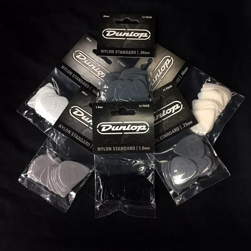 dunlop-nylon-standard-picks-38mm-1-0mm-12-pack Dunlop Nylon Standard Picks (.38mm-1.0mm) 12 Pack