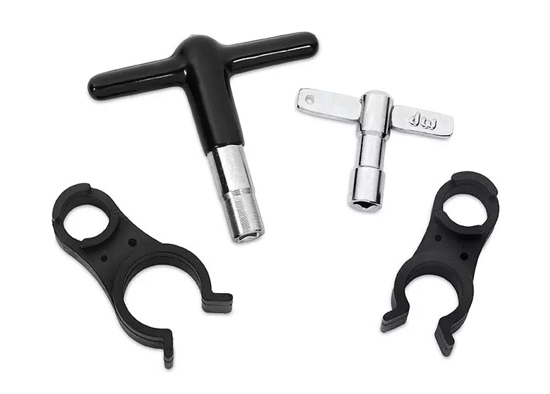 dw-dwsm803-2-hi-torq-std-drum-key-w-clips-pack DW DWSM803-2 HI-TORQ & STD DRUM KEY W/ CLIPS PACK