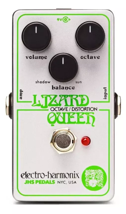 electro-harmonix-lizard-queen-octave-fuzz-distortion-pedal Electro-Harmonix Lizard Queen Octave Fuzz Distortion Pedal