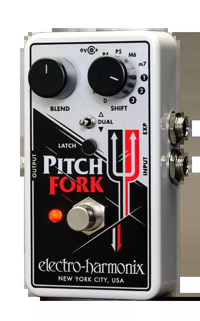 electro-harmonix-pitch-fork-polyphonic-pitch-shifter-effects-pedal Electro-Harmonix Pitch Fork Polyphonic Pitch Shifter Effects Pedal