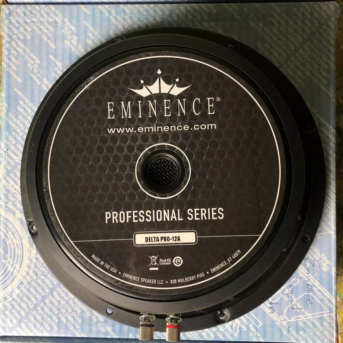 eminence-delta-pro-12a-8-ohm-400-watts-12 Eminence Delta Pro 12A 8 Ohm 400 Watts 12"
