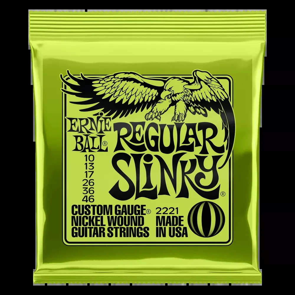 Ernie Ball Regular Slinky Guitar Strings 10-46