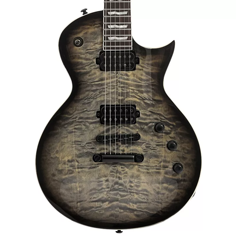 ESP LTD EC-1000T Electric Guitar - Charcoal Burst